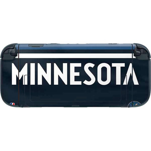NBA Minnesota Timberwolves Jersey Nintendo Switch 2 (2025) with Joy-Con Skin
